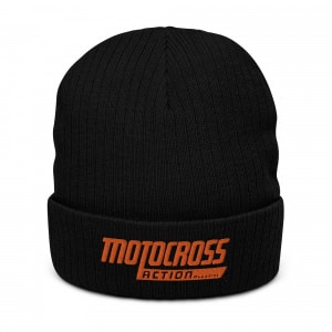 OG MXA Logo Ribbed knit beanie