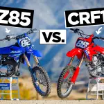 2025 Yamaha YZ85 vs 2025 Honda CRF150R